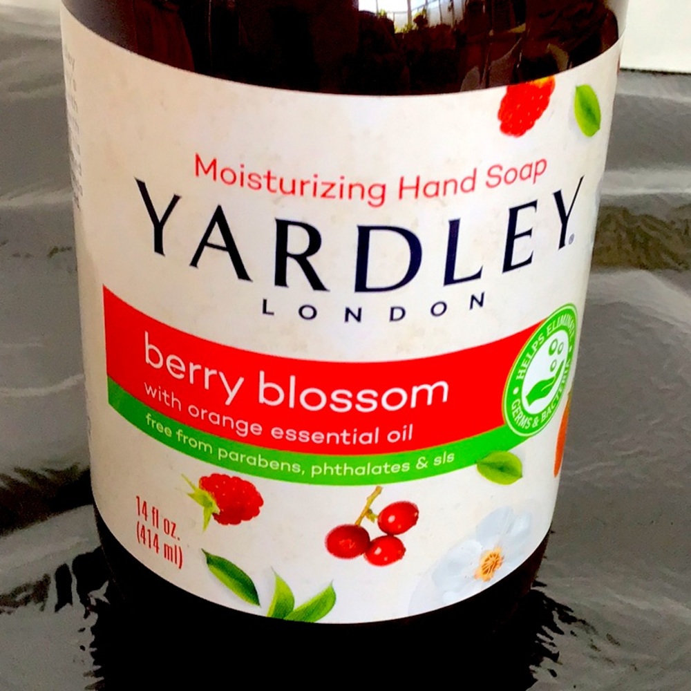 Calming Yardley London Berry Blossom Hand Soap
